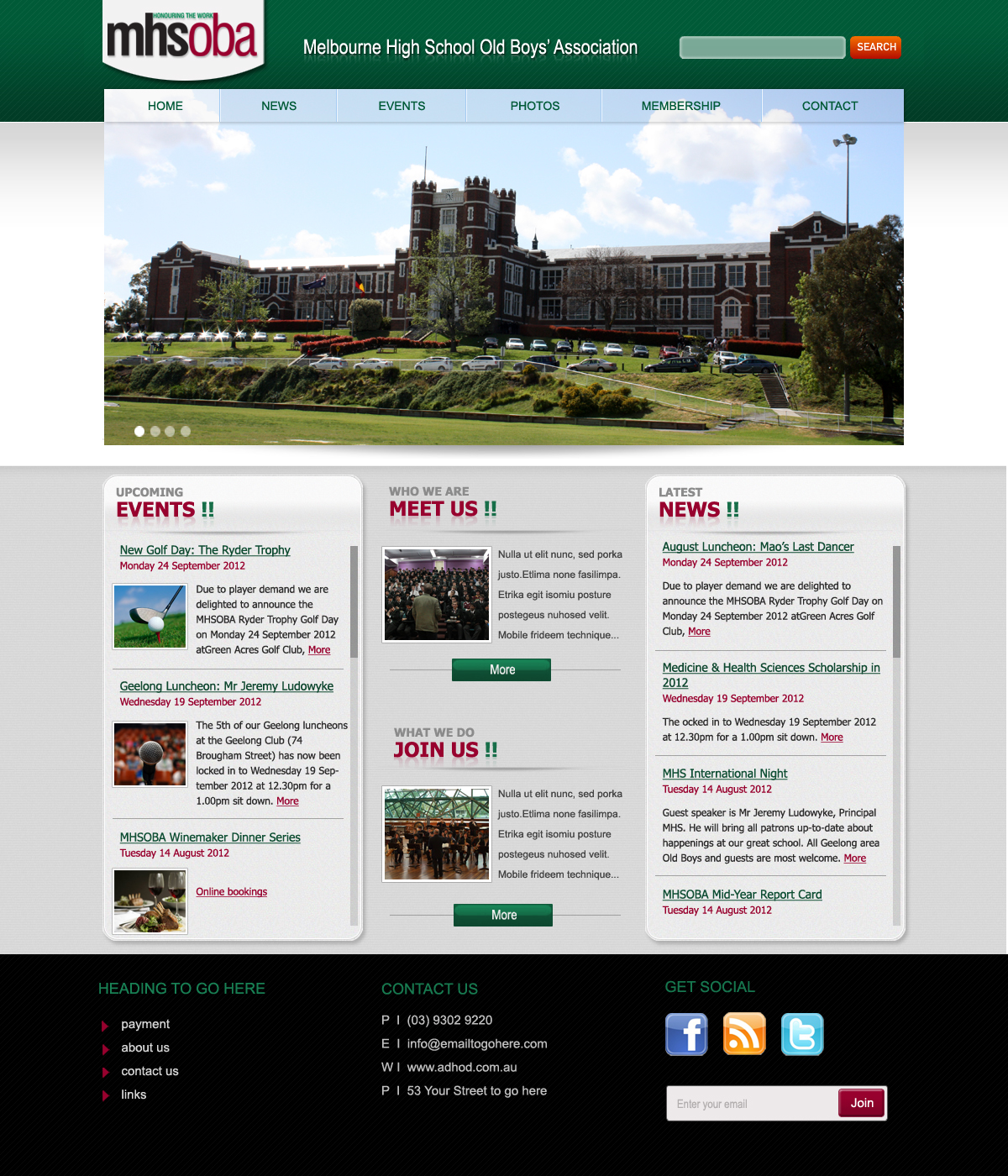 Web Design by Farnoosh M for this project | Design #964941