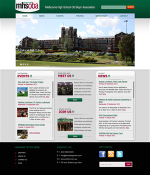 Web Design by Farnoosh M for this project | Design: #964941