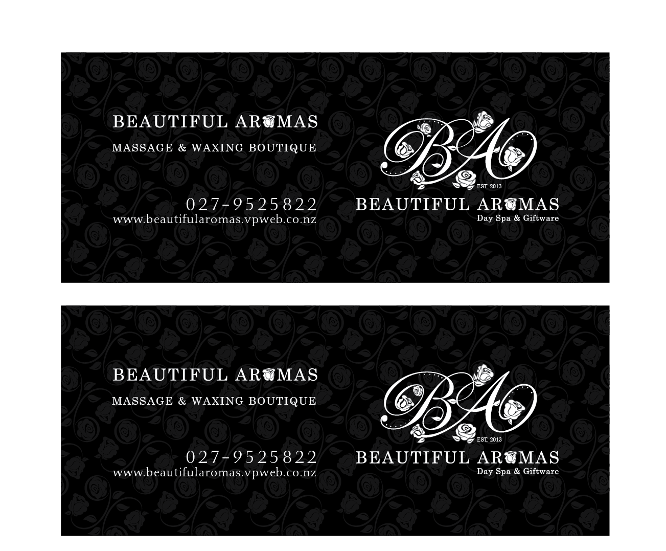 Logo Design by Fabiana Ong for Beautiful Aromas Massage & Waxing Boutique | Design #3755000