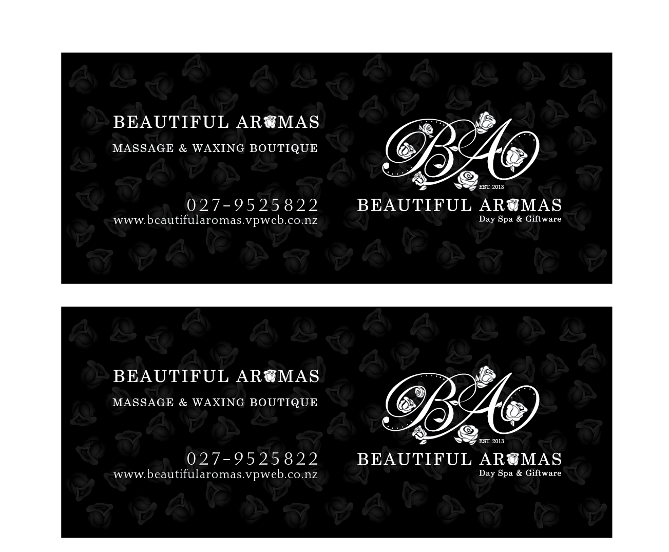 Logo Design by Fabiana Ong for Beautiful Aromas Massage & Waxing Boutique | Design #3755033