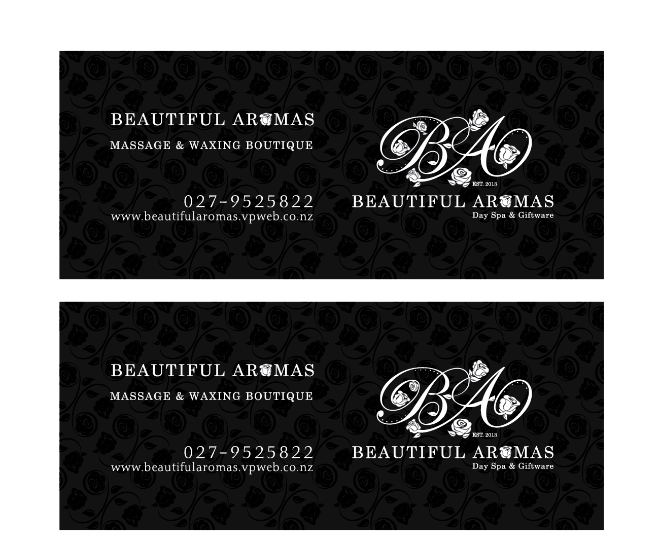 Logo Design by Fabiana Ong for Beautiful Aromas Massage & Waxing Boutique | Design #3755042