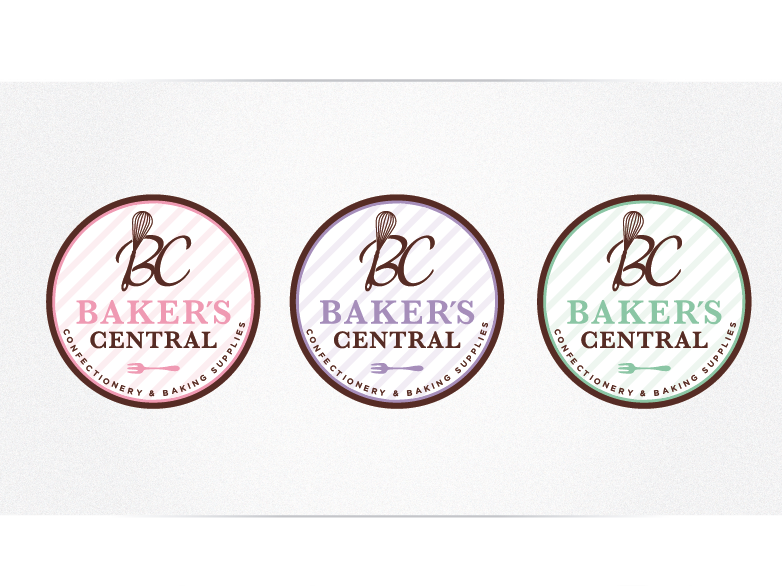 Logo Design by Cherry Pop Design for Baker's Central Confectionery Supplies | Design #3663365