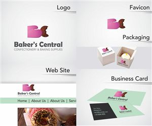 Logo Design by POP UP Designs & Concepts for Baker's Central Confectionery Supplies | Design: #3667558