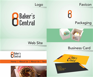Logo Design by POP UP Designs & Concepts for Baker's Central Confectionery Supplies | Design: #3667576