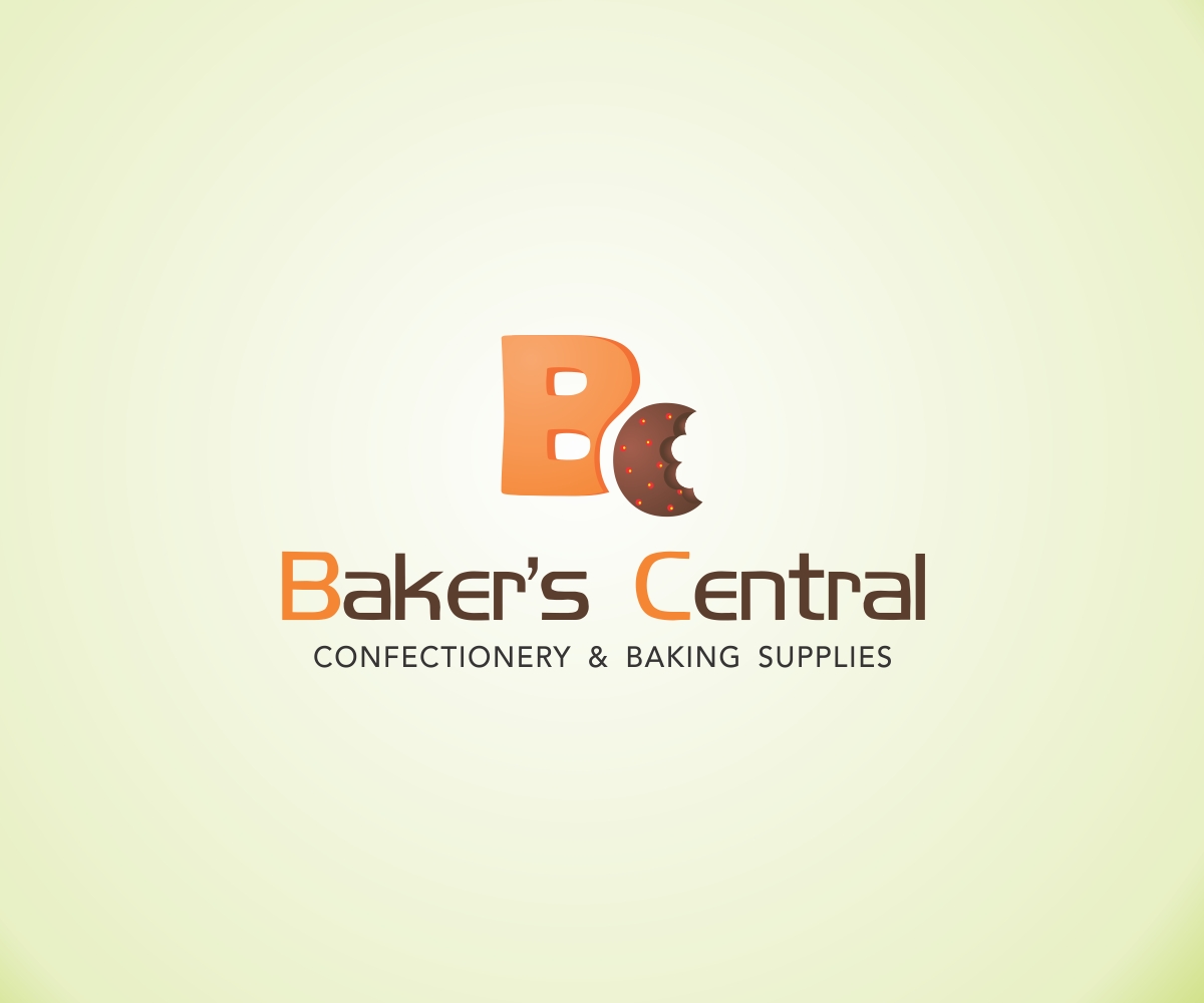 Logo Design by POP UP Designs & Concepts for Baker's Central Confectionery Supplies | Design #3667962