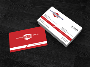Shotcrete Contractor Needs Business Cards Designed | Business Card Design by E.G