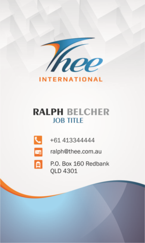 Business Card Design by Zusakhe designs for this project | Design: #15709109