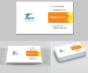 Business Card Design by shijujames26 for this project | Design: #15714350