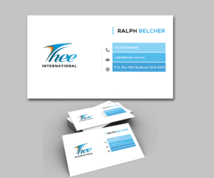 Business Card Design by shijujames26 for this project | Design: #15725517