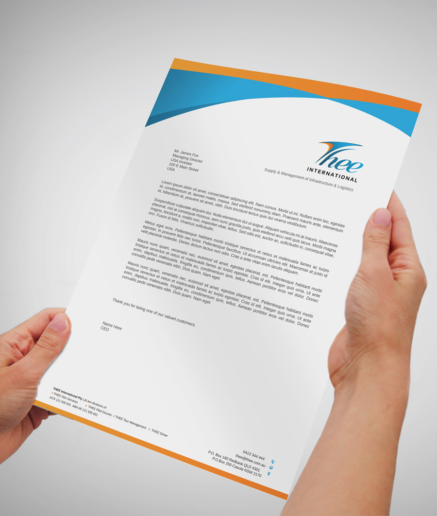 Letterhead Design by asimali for this project | Design #15624192