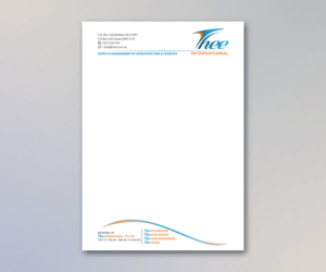 Letterhead Design by Dragana for this project | Design #15749838
