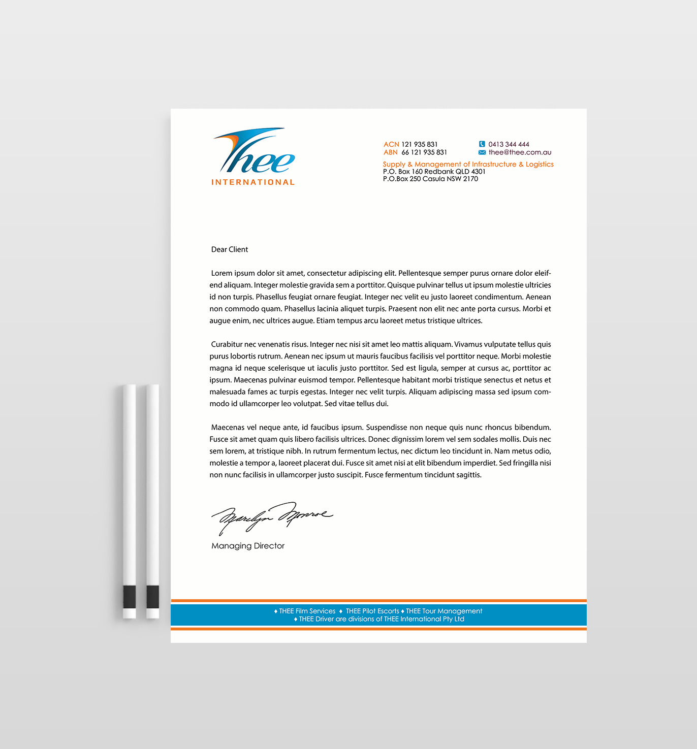 Letterhead Design by Designs 2019 for this project | Design #15732669