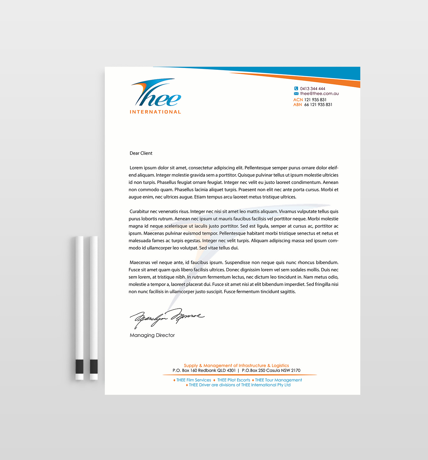Letterhead Design by Designs 2019 for this project | Design #15732673