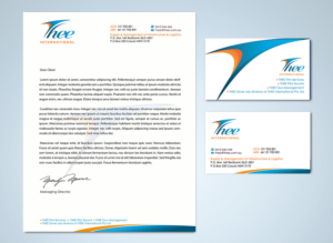 Letterhead Design Project | Design En-Tête par Designs 2019