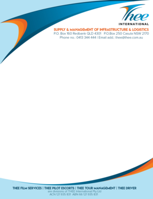 Letterhead Design by EA5Designs
