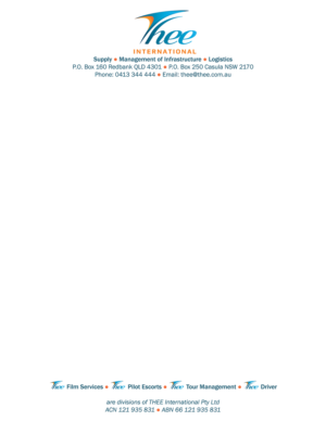 Letterhead Design by Stefan Wy