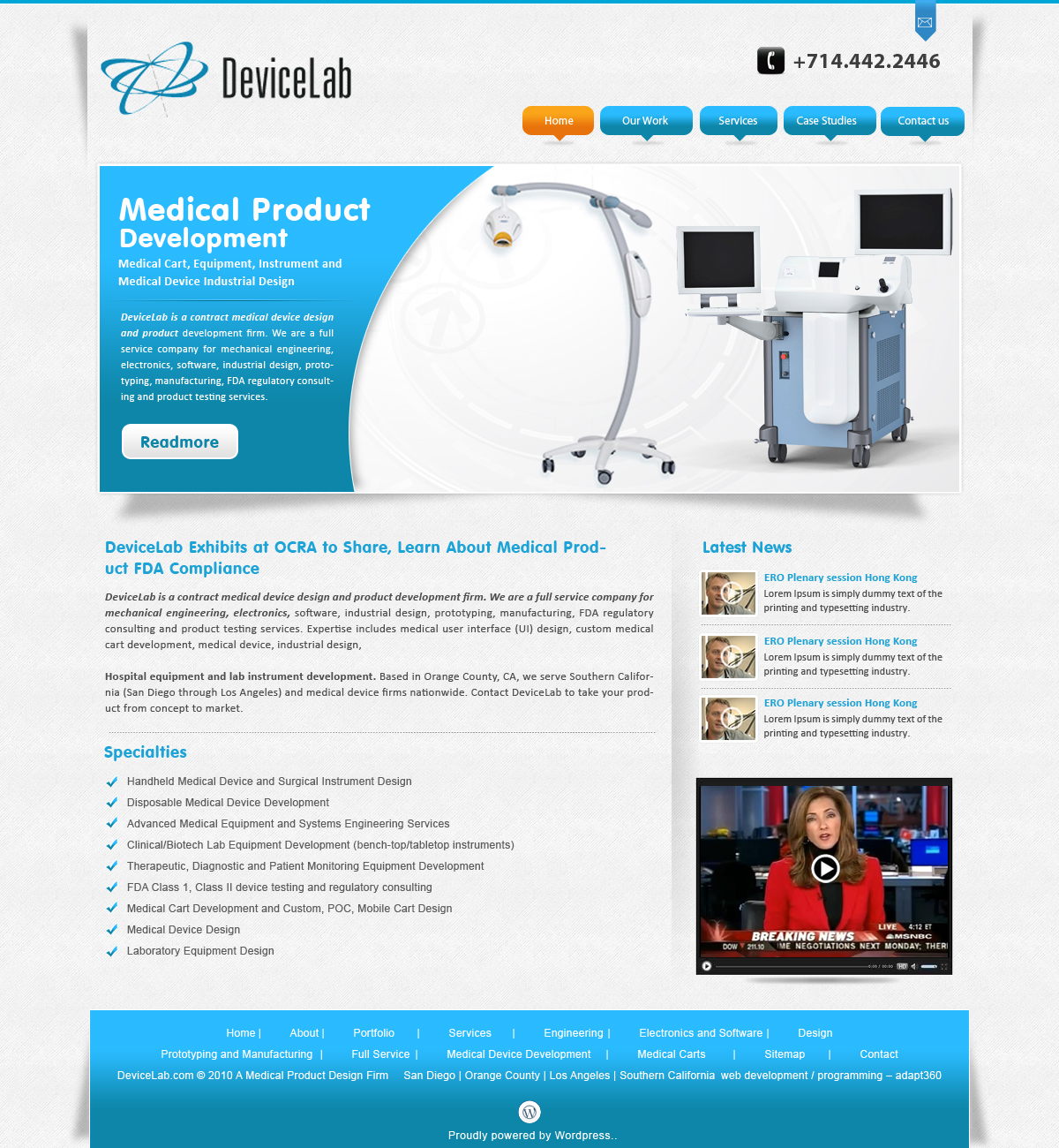 Wordpress Design by webxvision for this project | Design #949851