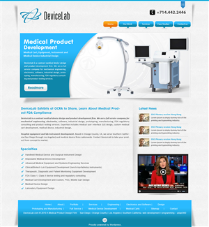 Design Wordpress par webxvision pour ce projet | Design : #949851