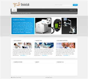 Wordpress Design by Advertisers Galleria