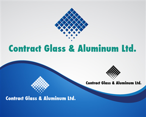 Contract Glass & Aluminum Ltd. | Logo Design by Dennis Jackson