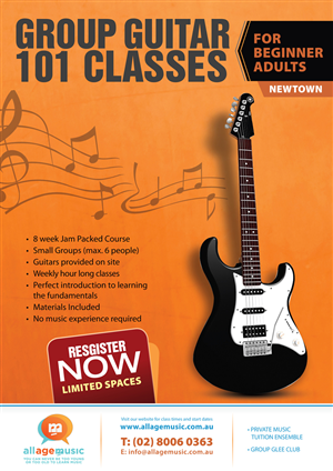 Poster Design by RJ for All Age Music | Design: #975245