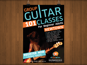 Poster Design by Luís Cajao for All Age Music | Design: #958366