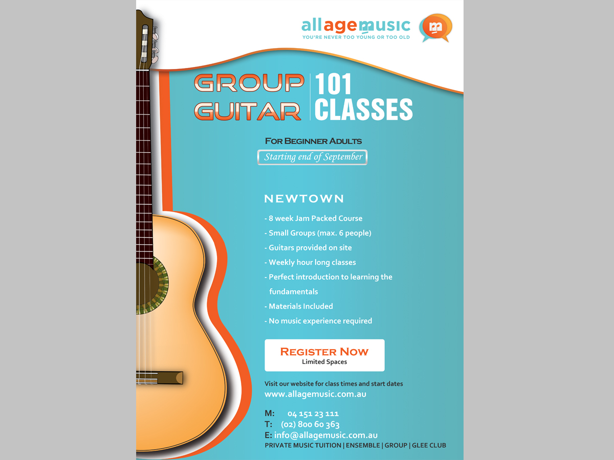 Poster Design by studio-sfp.com for All Age Music | Design #966968