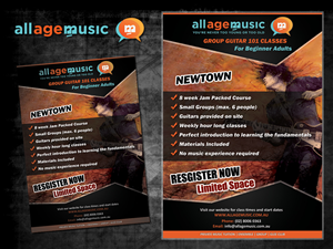 Poster Design by Owaisias for All Age Music | Design: #958165