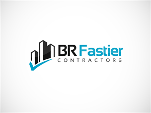 B R Fastier Contractors | Logo Design by Zbr