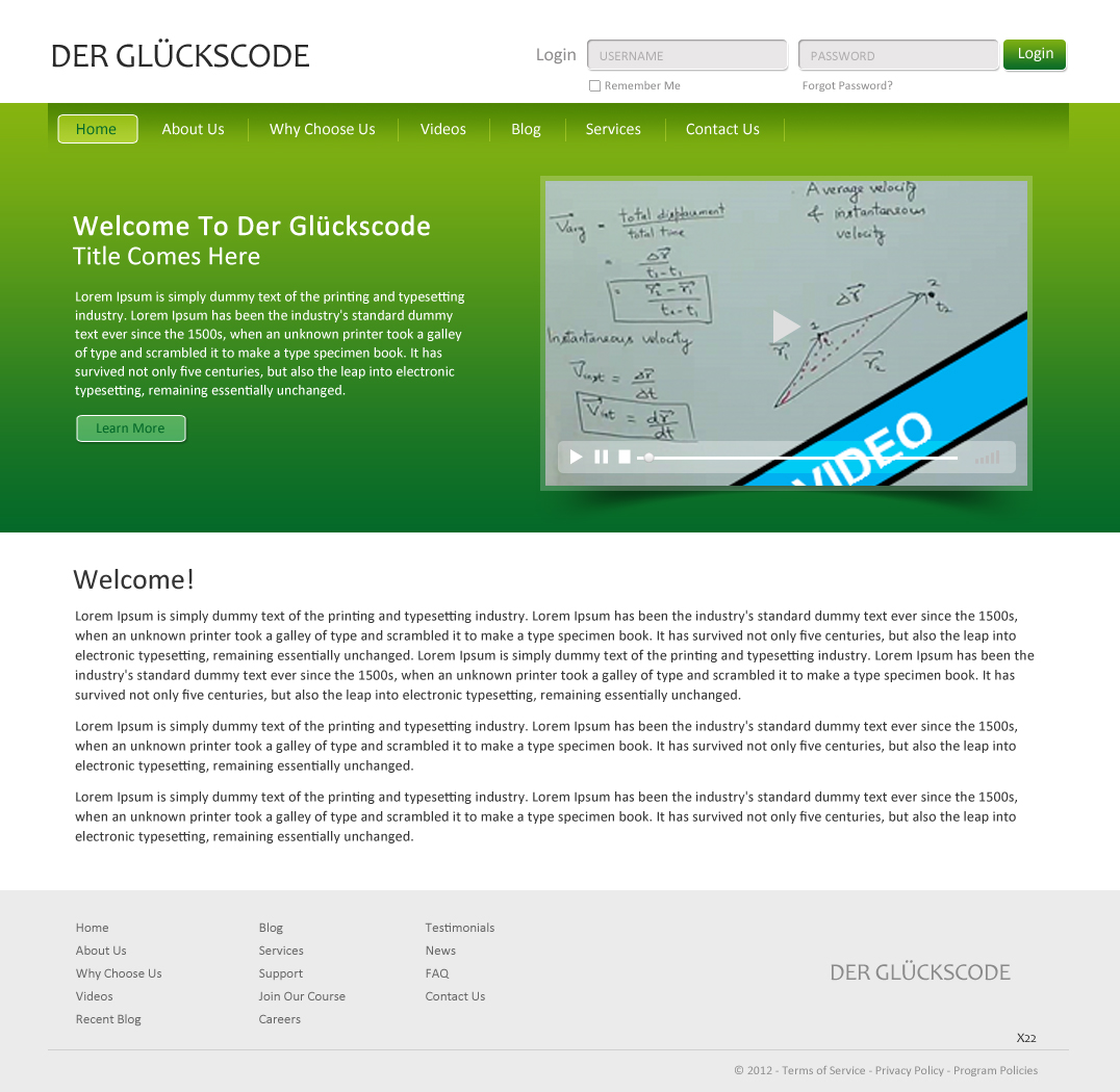 Web Design by pb for this project | Design #958813