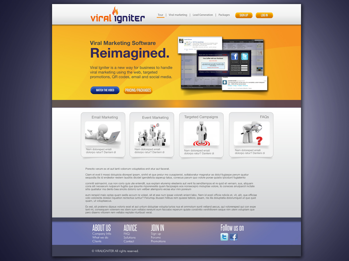 Web Design by Monsterish for this project | Design #958407