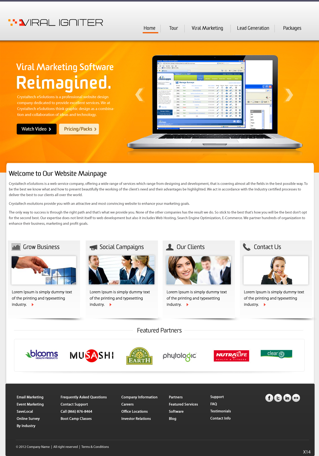 Web Design by pb for this project | Design #1023627