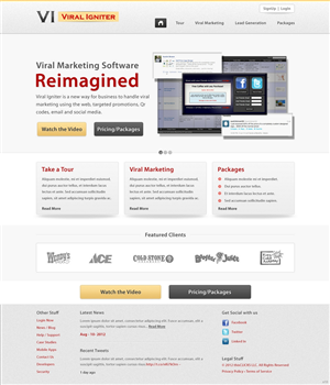 Web Design by pb for this project | Design: #957300