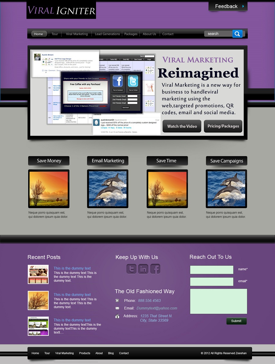 Web Design by Oxygen Creatives for this project | Design #982582