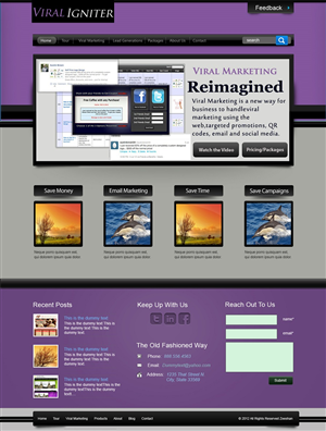 Web Design by Oxygen Creatives for this project | Design: #982582
