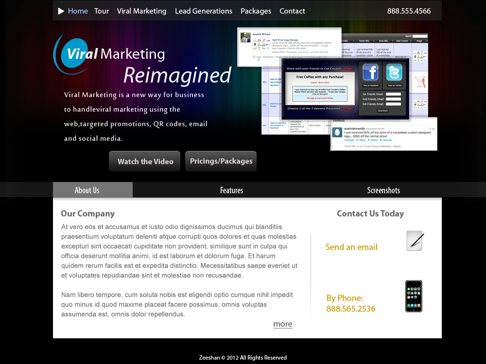 Web Design by Oxygen Creatives for this project | Design #982646