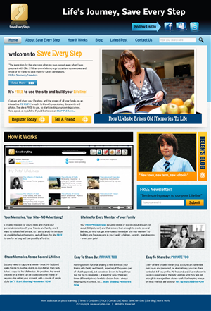 SaveEveryStep | Diseño Web por Expert Designer