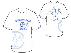 Sportsman T-shirts/hoodies | Diseño de Camiseta por ArtSamurai
