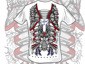 T-shirt Design by andry