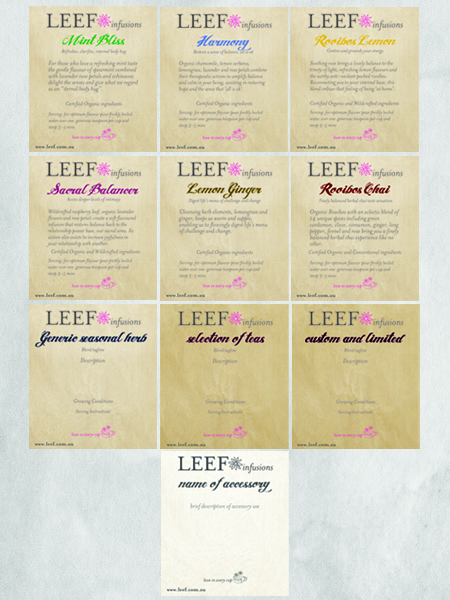 Verpackungs-Design von StoyanHitrov für LEEF Infusions | Design #115430