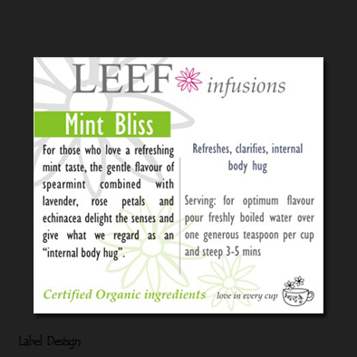 Packaging Design by Gergana B for LEEF Infusions | Design #111436
