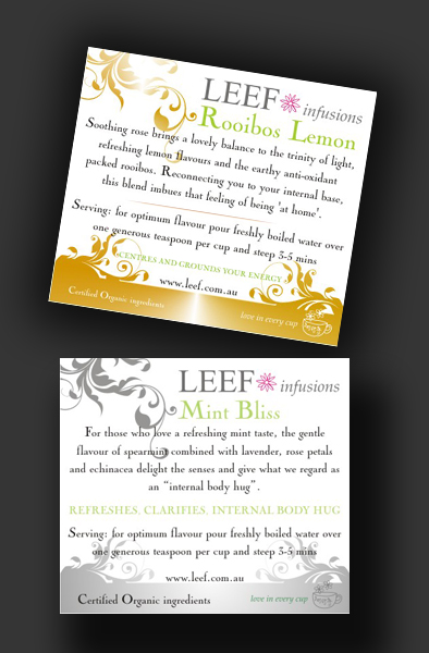 Packaging Design by Gergana B for LEEF Infusions | Design #115471