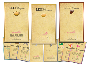Design Emballage par Bri Williams-Powell pour LEEF Infusions | Design : #113270