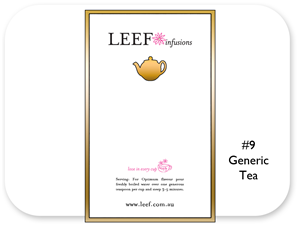 Design Emballage par Bri Williams-Powell pour LEEF Infusions | Design : #115731