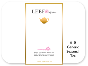 Design Emballage par Bri Williams-Powell pour LEEF Infusions | Design : #115732