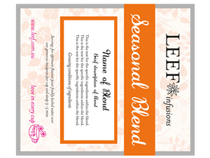 Packaging Design by Fresh Creative for LEEF Infusions | Design: #116510