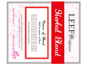 Packaging Design by Fresh Creative for LEEF Infusions | Design: #116511