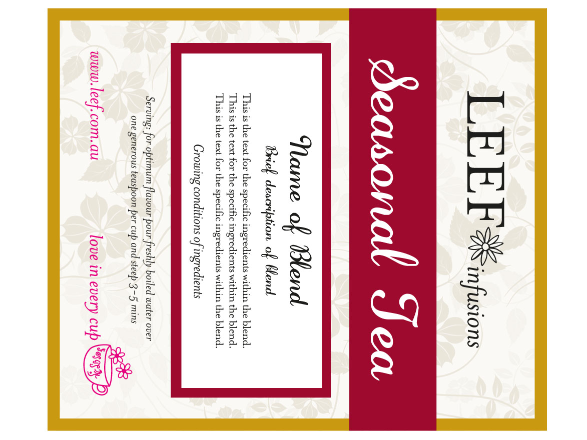 Packaging Design by Fresh Creative for LEEF Infusions | Design #116514