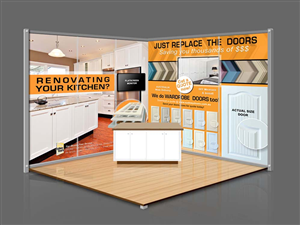 Ongoing work and Exhibition stand design for Sydney Doors | Signage Design by GliderGraphx