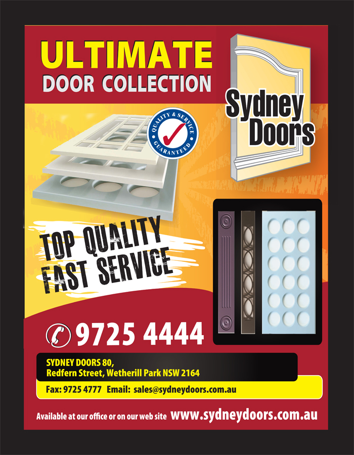 Signage Design by Sbss for Sydney Doors | Design #963643